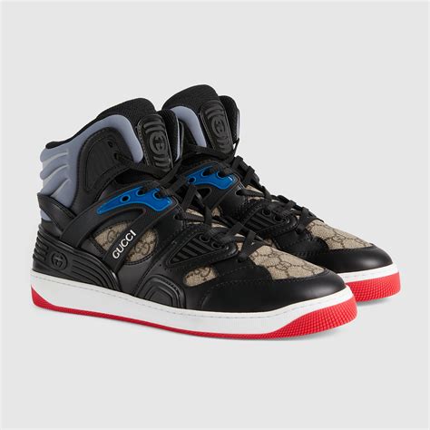 men's gucci basket sneaker|Gucci basket high top.